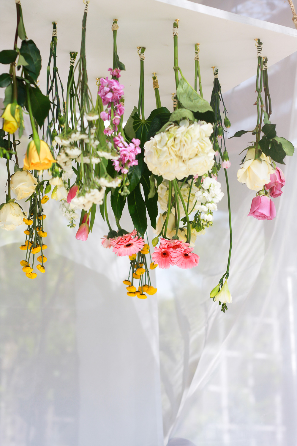 Hanging Flowers Decoration - Jest Cafe