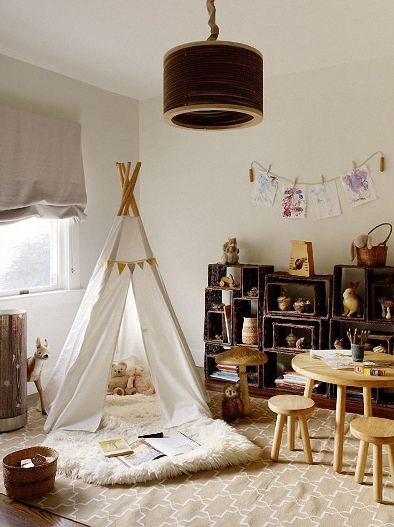 What I See A Lot On Pinterest Teepee In The Nursery Jest Cafe