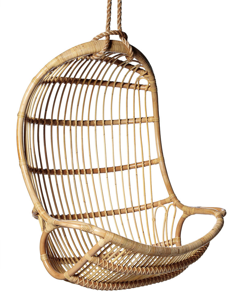 What I See A Lot On Pinterest - Hanging Rattan Chairs - Jest Cafe