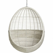 What I See A Lot On Pinterest - Hanging Rattan Chairs - Jest Cafe