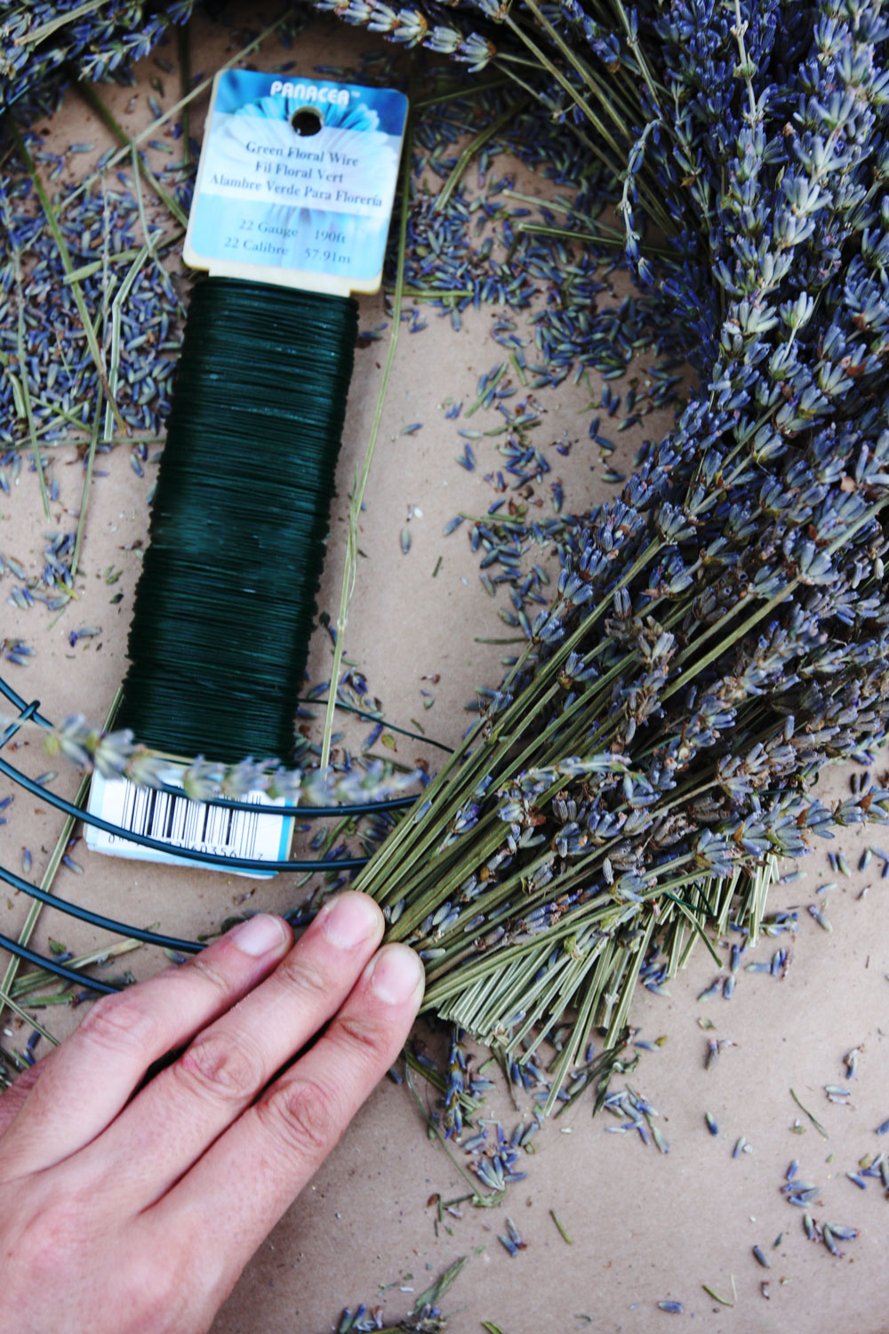 Green Floral Wire, 24 Gauge by Panacea