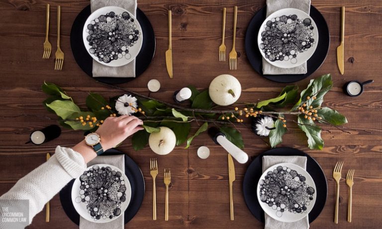 17 Easy (And Cheap) Ideas For Your Thanksgiving Table Setting - Jest Cafe