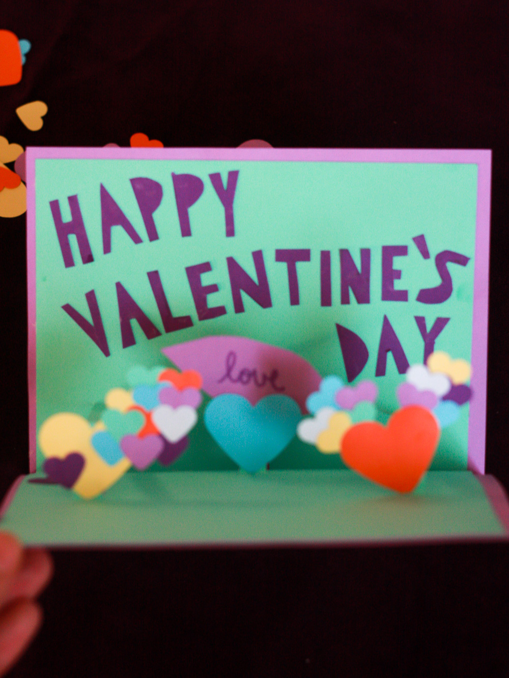Valentine's Day Pop-Up Card
