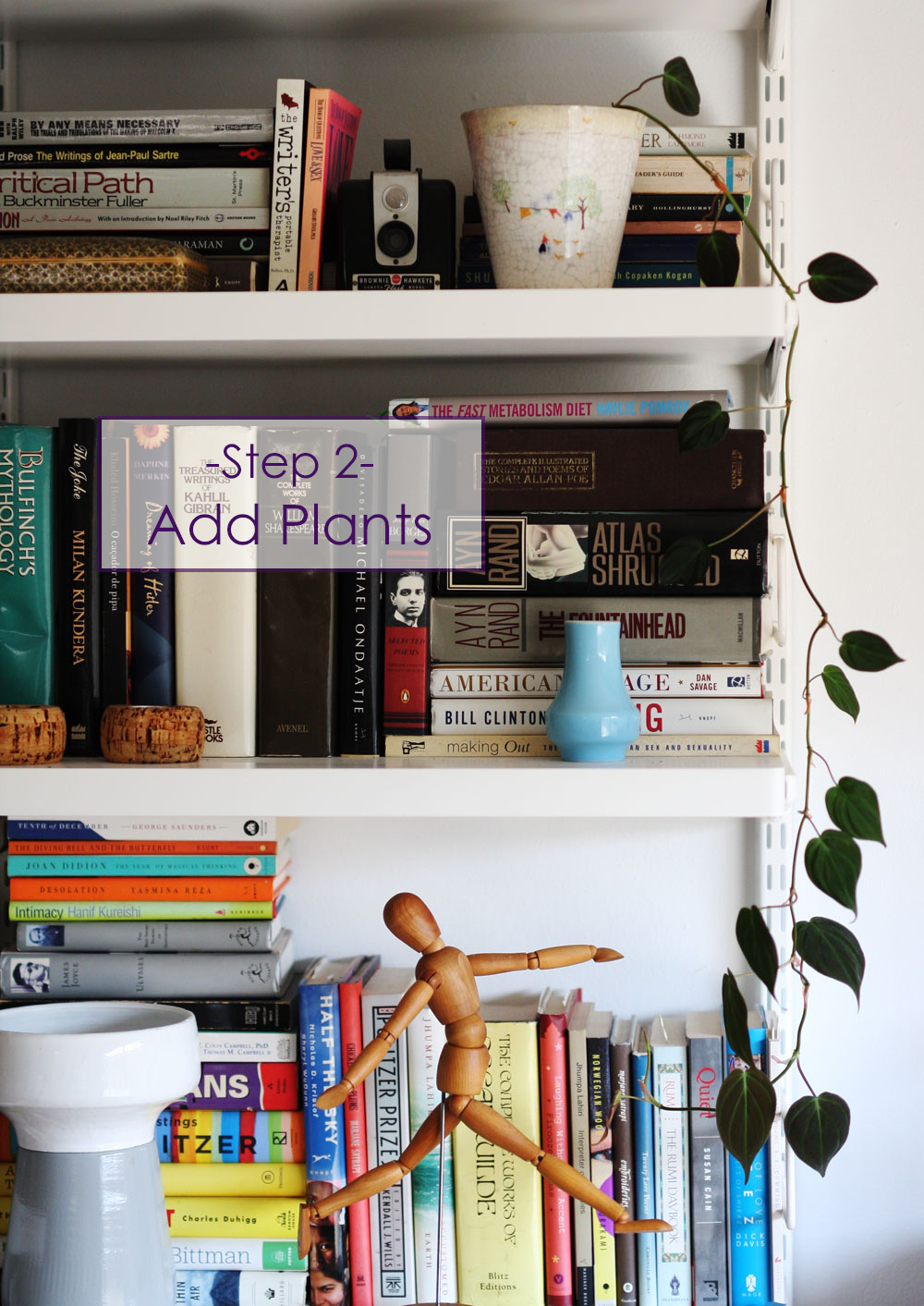 7 steps to eye-catching bookshelves - jest cafe