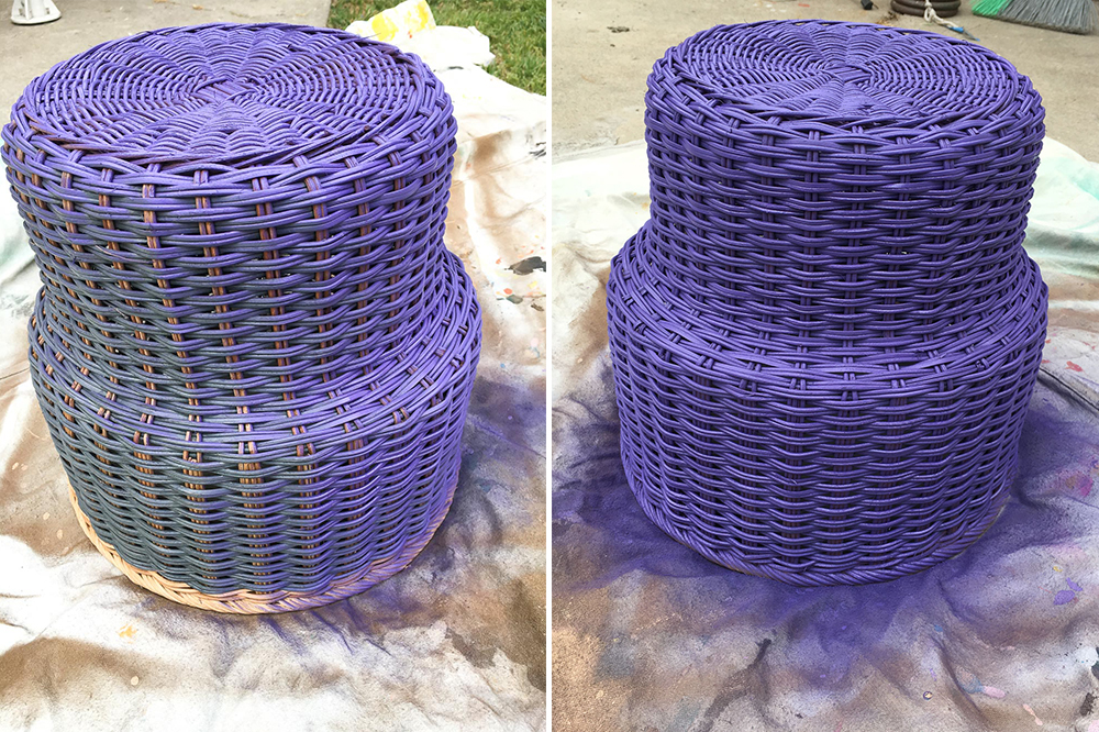 basket lamp diy