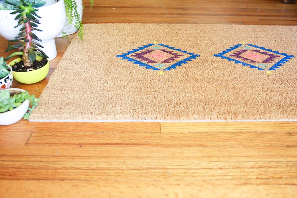 door mat handmade