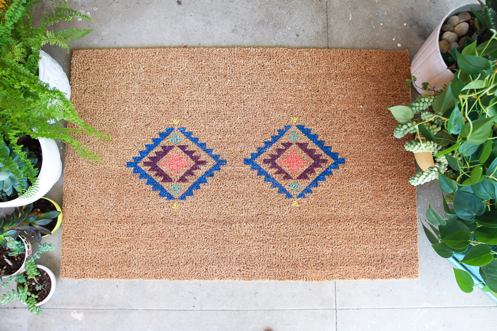 door mat diy