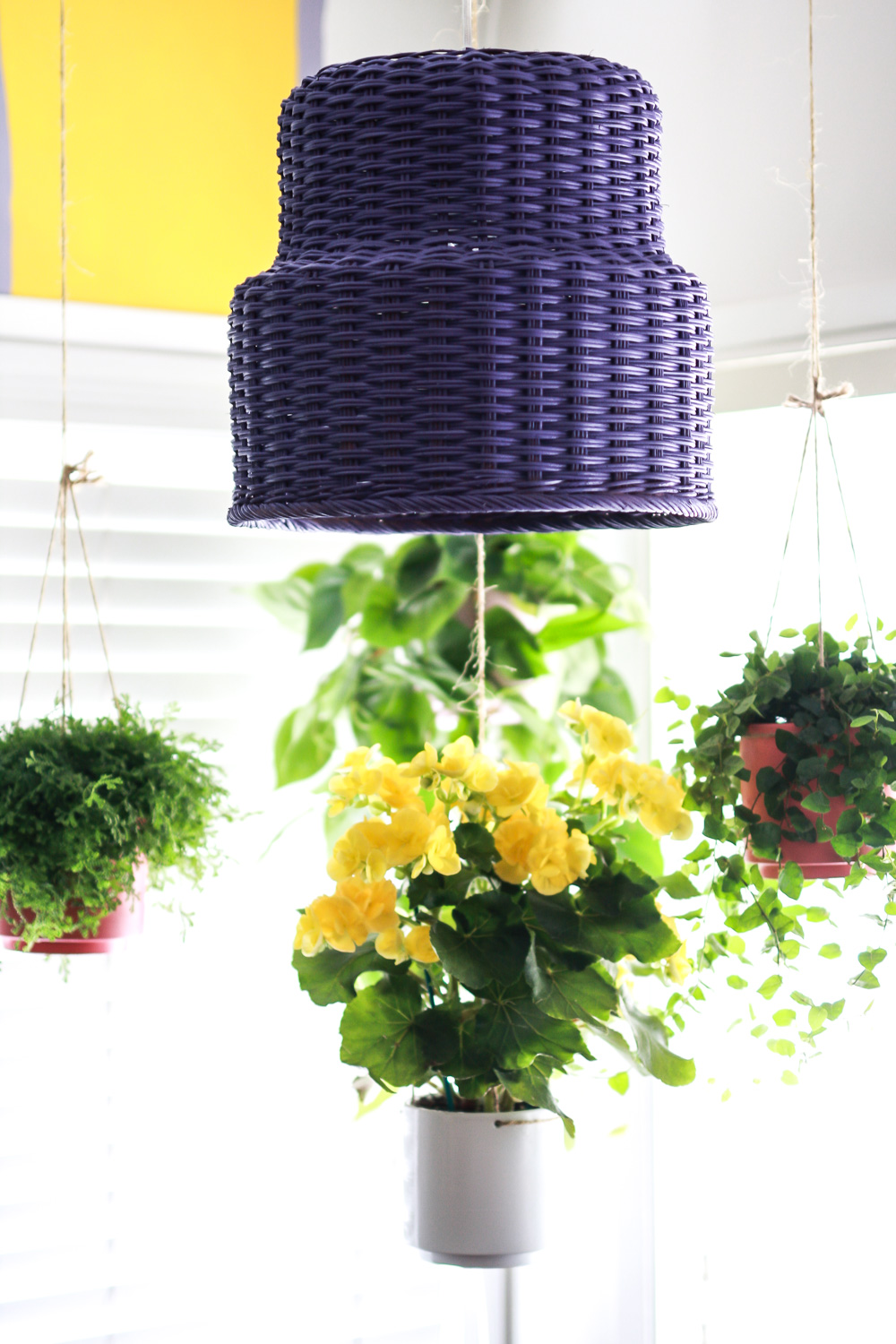 step by step lamp basket diy