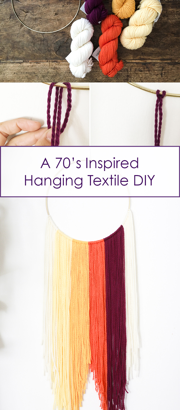 hanging textile pin